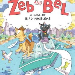 NEW Zeb And Bel A Case Of Bird Problem Popular Graphic Novel Book Comics Style Kids Youth Storybook Story 