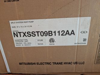 Brand New! Mitsubishi Condenser - 9000 BTU