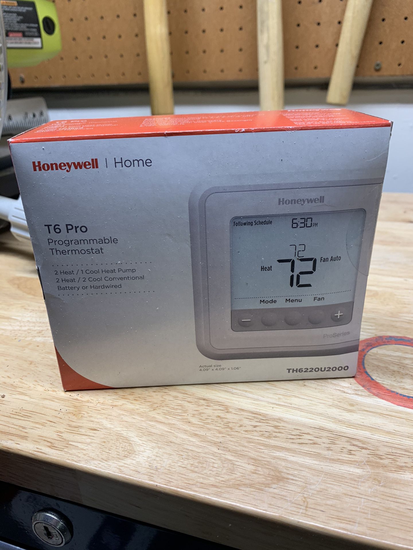Honeywell t6 thermostat never used.