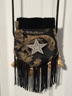 Fringe Tassel Tapestry Crossbody Bag Untamed Tapestries Vintage Boho Coin Purse