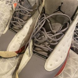Size 11 Air Jordan Retro 13 Grey Toe