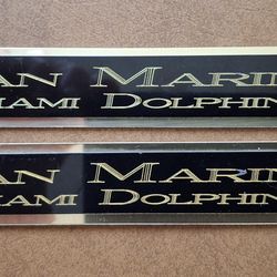 DAN MARINO VINTAGE STARTING LINEUP FIGURE OR MEMORABILIA NAMEPLATE - $10 EACH