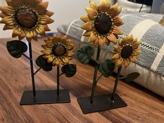 sunflower ornaments