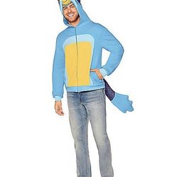 Bluey Character Bandit Adult Costume Size small