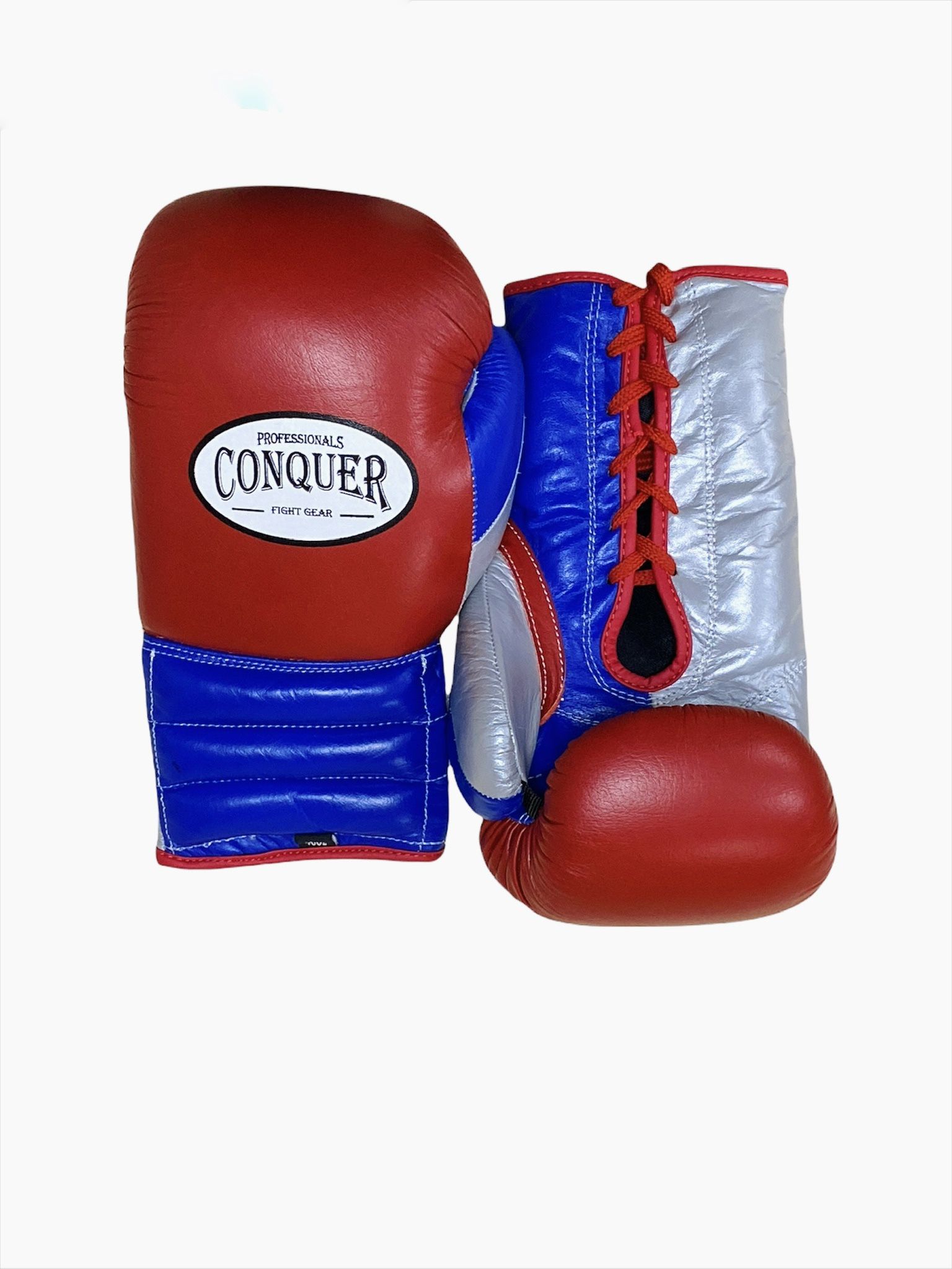 Conquer Custom Made Leather professional Boxing gloves