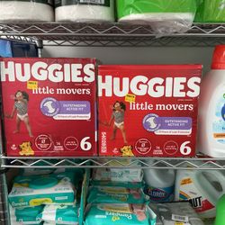 Huggies Size 6 Count 74 $42.99