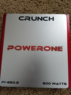 2ch Crunch amp 600watts P1-650.2