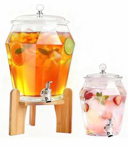 Drink dispenser set