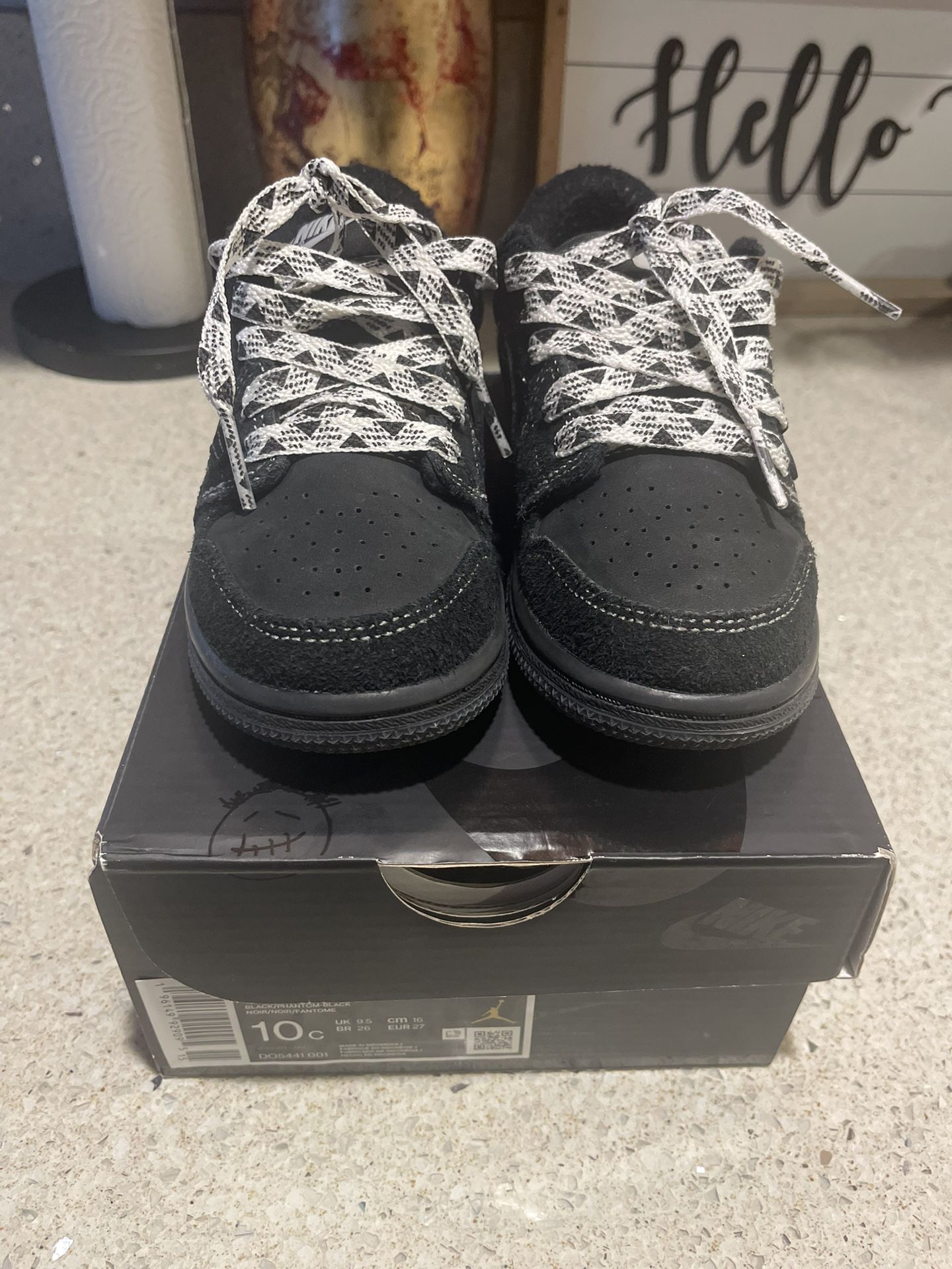 Jordan 1 Travis Scott Phantom Size 10c