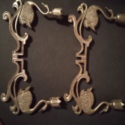 Vintage Silver Plated Candle And Dish Holder