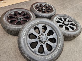 20" Dodge Ram 2500 wheels and tires