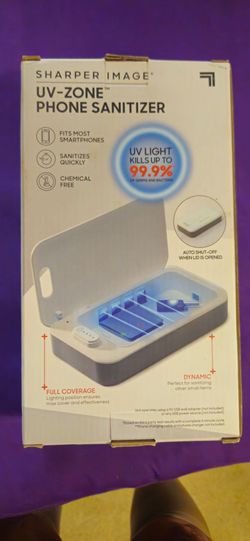Sharper Image UV-Zone Phone Sanitizer