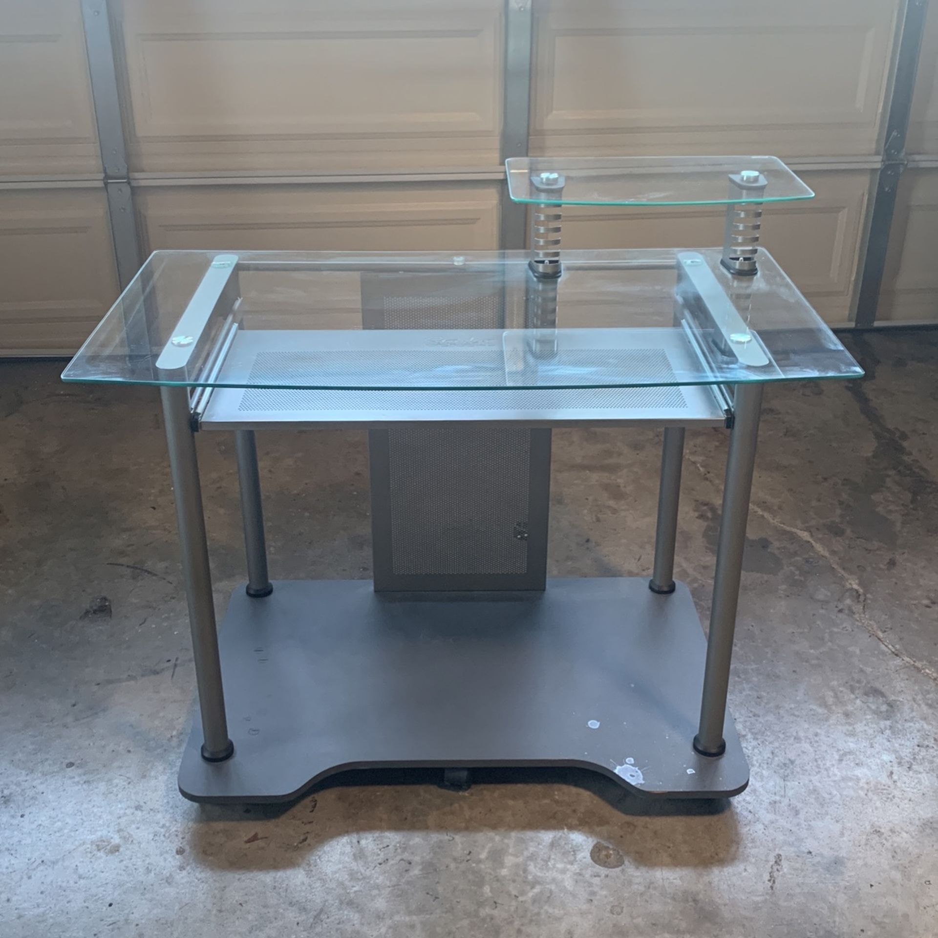 Glass Computer Desk