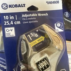 Kobalt 10in Adjustable Wrench