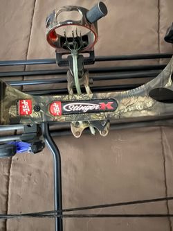 Bow and arrows ( Stinger X 60pound)