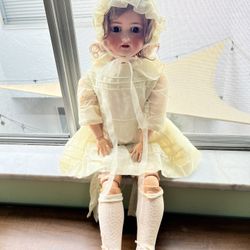 Antique Bisque Head Doll