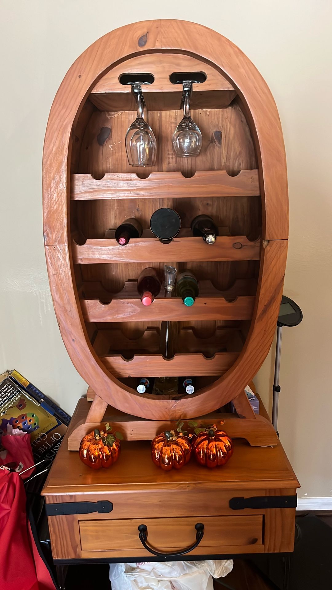 Wooden Wine Rack