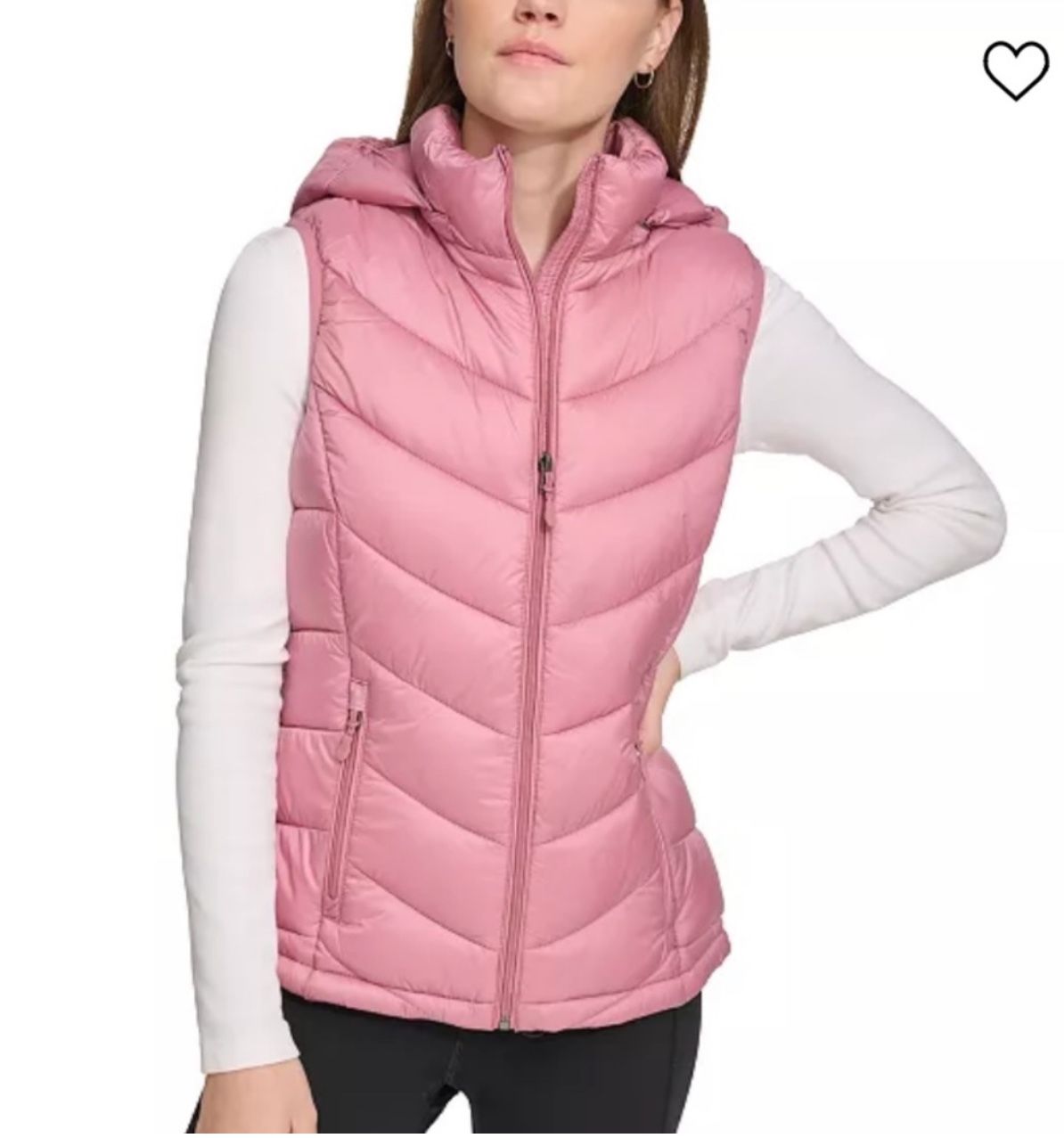 Jacket Chapter Club Packable Pink Vest