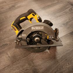 DEWALT FLEX VOLT 60V  CORDLESS BRUSHLESS 7 1/4" WORMDRIVE STYLE