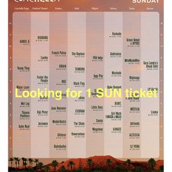 ISO/WTB COACHELLA W2 Sunday