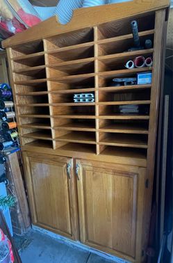 OAK CABINET