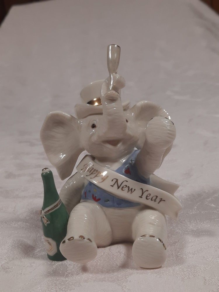 Lenox Elephant Figurine Porcelain