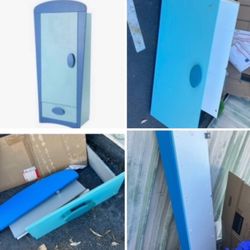 FREE CURB ALERT!!  IKEA Mammut Armoire Dresser Closet With Two Drawers Requires Reassembly & Reinforcement- Or Use for Child’s Room Decor/ Playhouse