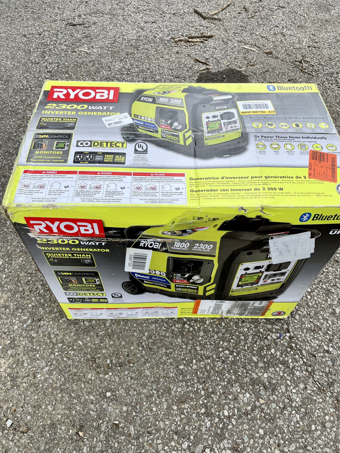 Brand new Ryobi 2300 Watt Inverter Generator