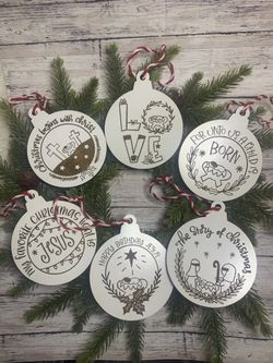 Biblical Ornaments