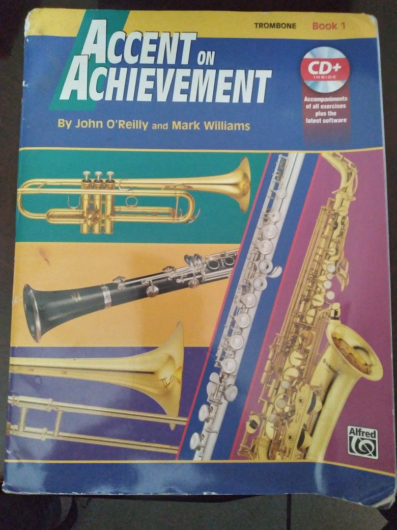 Accent On Achievement Book 1 Trombone No CD