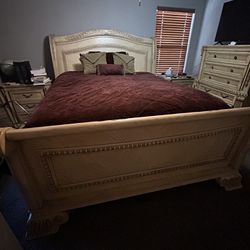 California King Sleigh Bed Frame