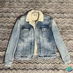 🏆All Saints Vintage Denim Washed Sherpa🏆