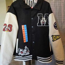 DISNEY MICKEY VARSITY JACKET 