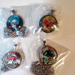 Day Of The Dead/Halloween Pendants