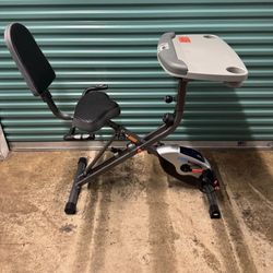 Exerpeutic ExerWorK Adjustable Folding Exercise DESK Bike