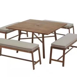 Outdoor 8 seat Table set