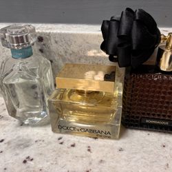 Women’s perfume collection 