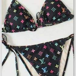 LV Print  Bikini 