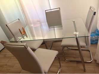 Glass table