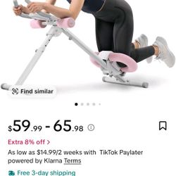 Merach Adiustable Ab Trainer Machine with LCD Monitor, Foldable Ab Exercise Machine for abs, Arm, Leg, Buttocks Shaper, Core & Ab Trainer at Home Gym 