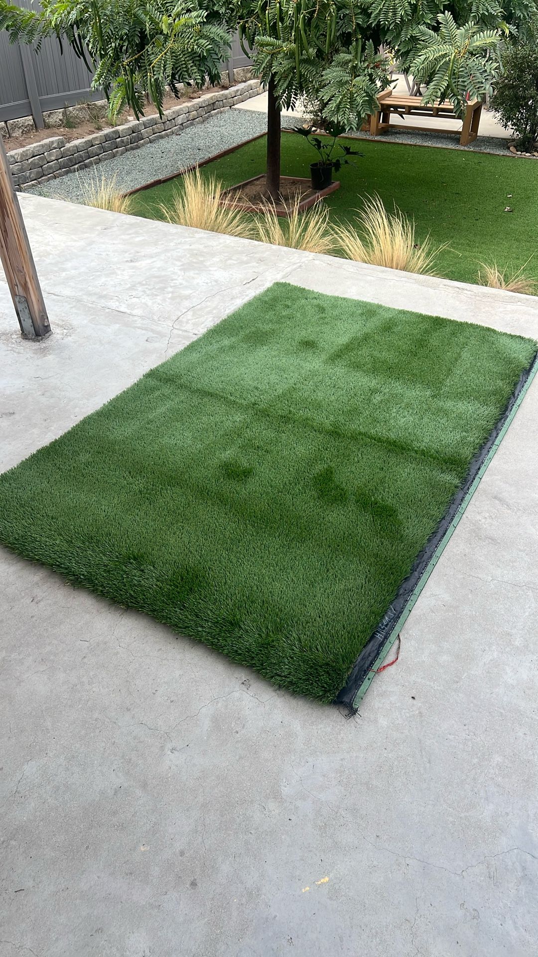 Synthetic Turf 5’ X 8’ Remnant Fake Grass