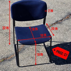 Nice blue chair