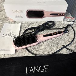 Lange Hairbrush Straightener