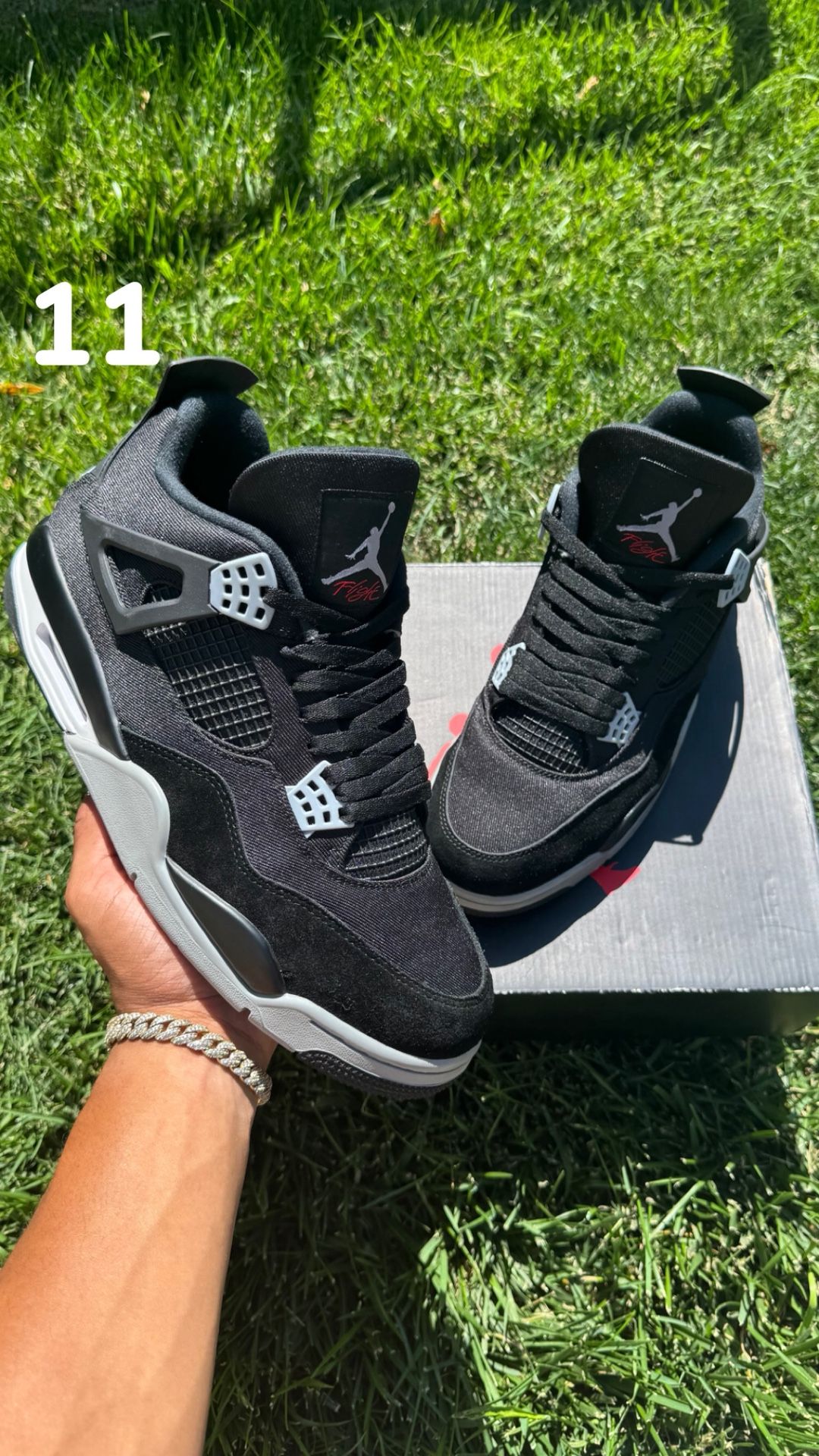 Jordan 4 Canvas Size 11