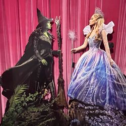 6.5 Ft Wicked Glinda & Elphaba Official Wicked  NBCUniversal Promo Display Cutouts