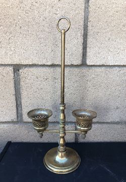 Vintage brass candle holder