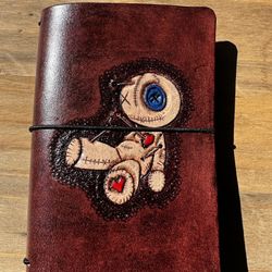 Pocket Size Travelers Notebook -voodoo Doll