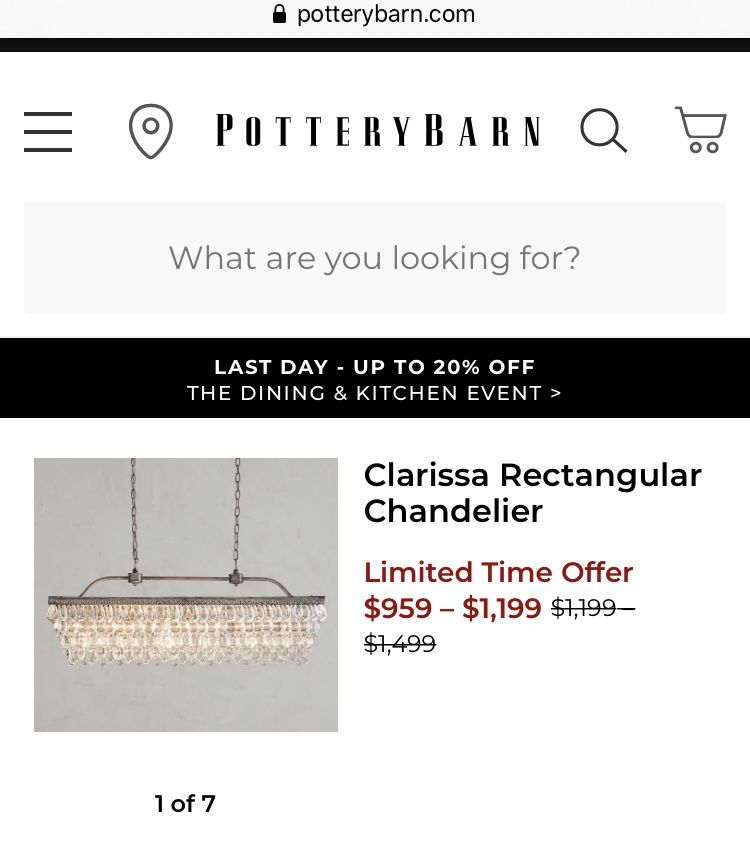 Clarissa Rectangular Chandelier