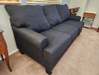 Navy blue couches  just bought them last Xmas