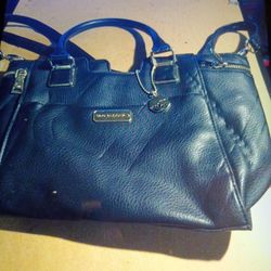 BIG BUDDHA HAND BAG CAMBODIA BLACK MAN MADE MATERIAL